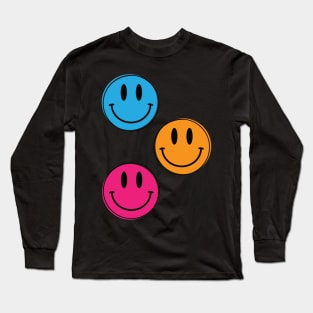 smile outside the lines Long Sleeve T-Shirt